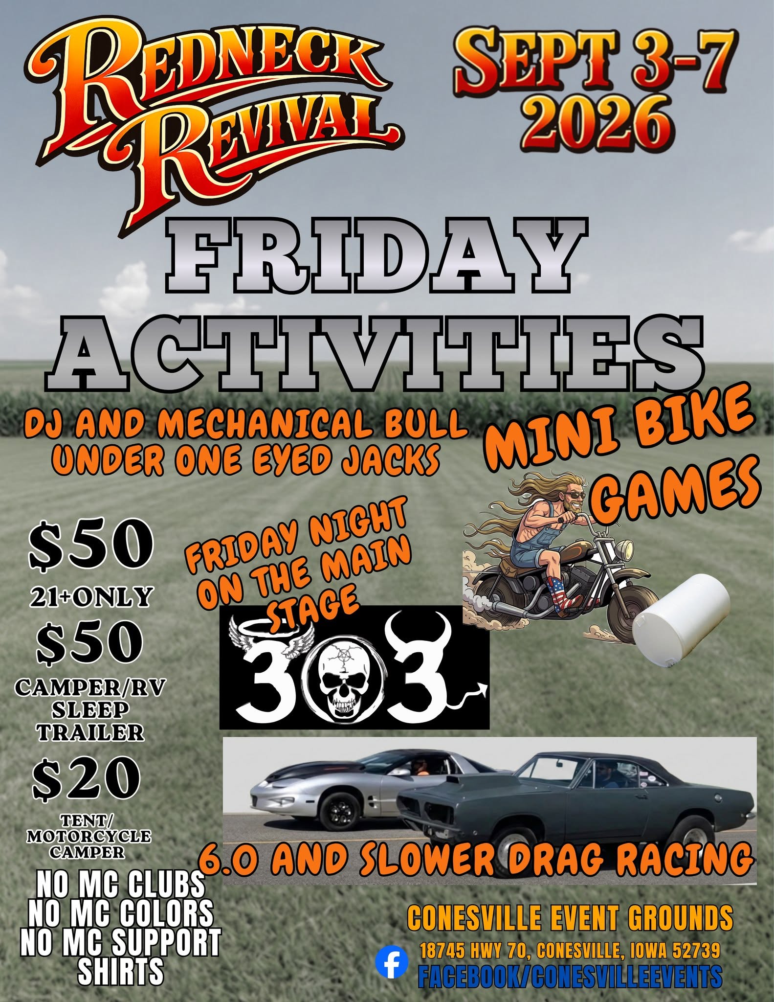 Conesville Redneck Revivial LDW